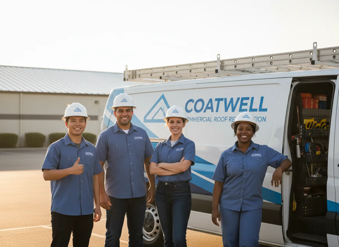 Commercial roof coating company in Cherokee, OK